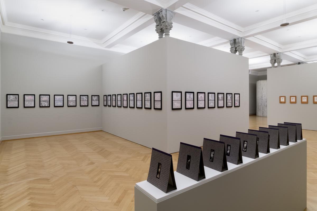 13_Geta Brătescu_Installationsansicht_KunstmuseumStGallen_Foto_Sebastian_Stadler